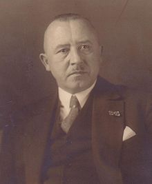 A photograph of Hans Pfundtner (1881-1945), taken at some point before 1935
